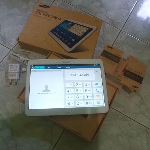 Samsung Galaxy Tab 3 10.1 P5200 Putih Mulus intel Atom Dual Core 1.6 Garansi Panjang