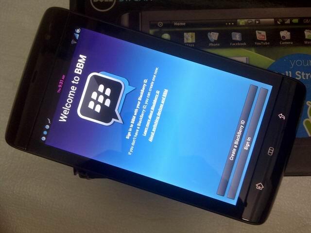 Dell streak 5 Android version.4.0.4 BBM support ( COD BANDUNG ONLY )