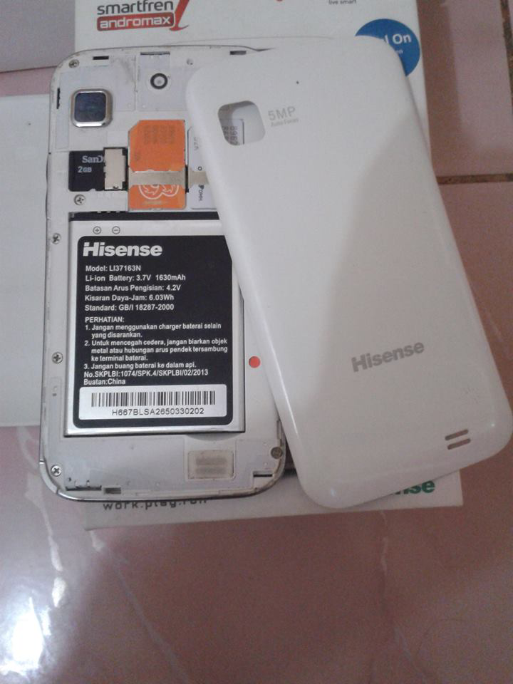 Andromax I gen1 white mulus fullset murah jogja