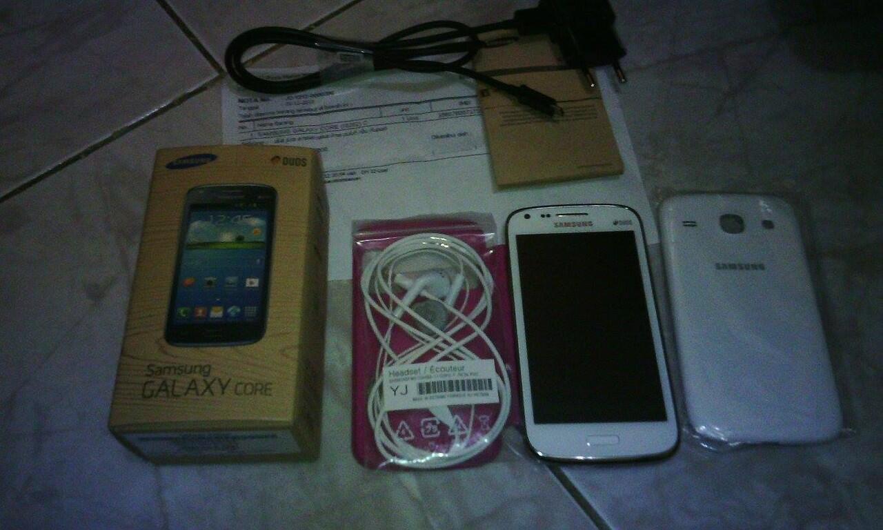 samsung galaxy core duos baru 1 bulan pakai,