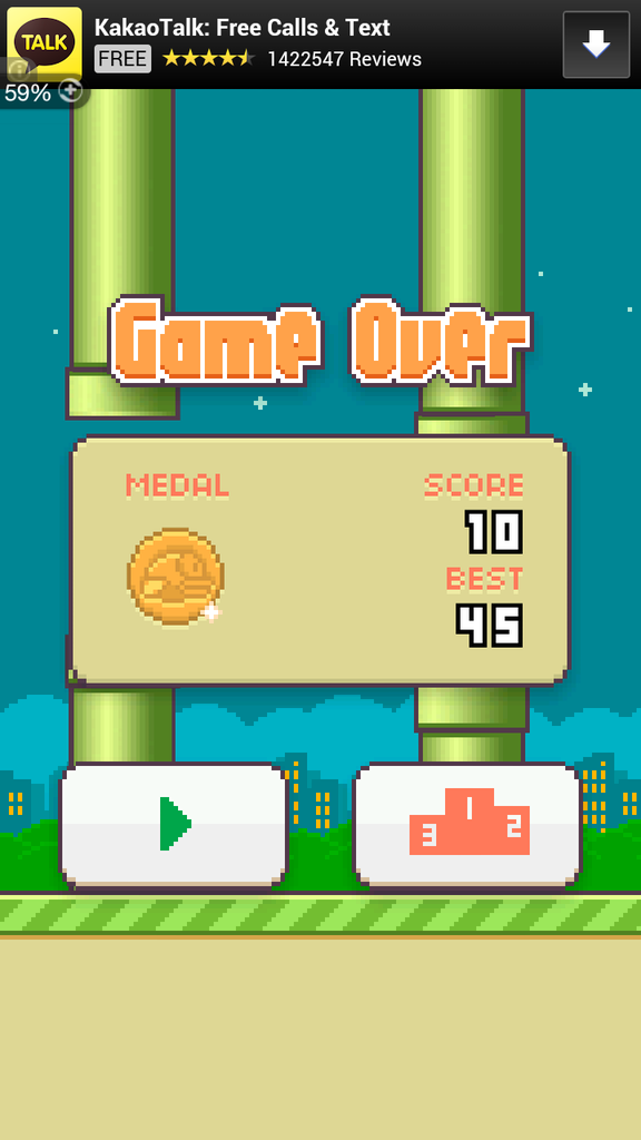 &#91;Share&#93; Flappy bird, game yang membuat frustasi
