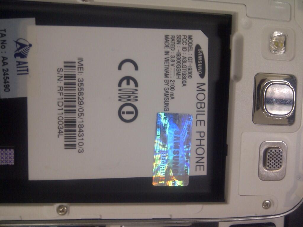 Samsung Galaxy S-3 White