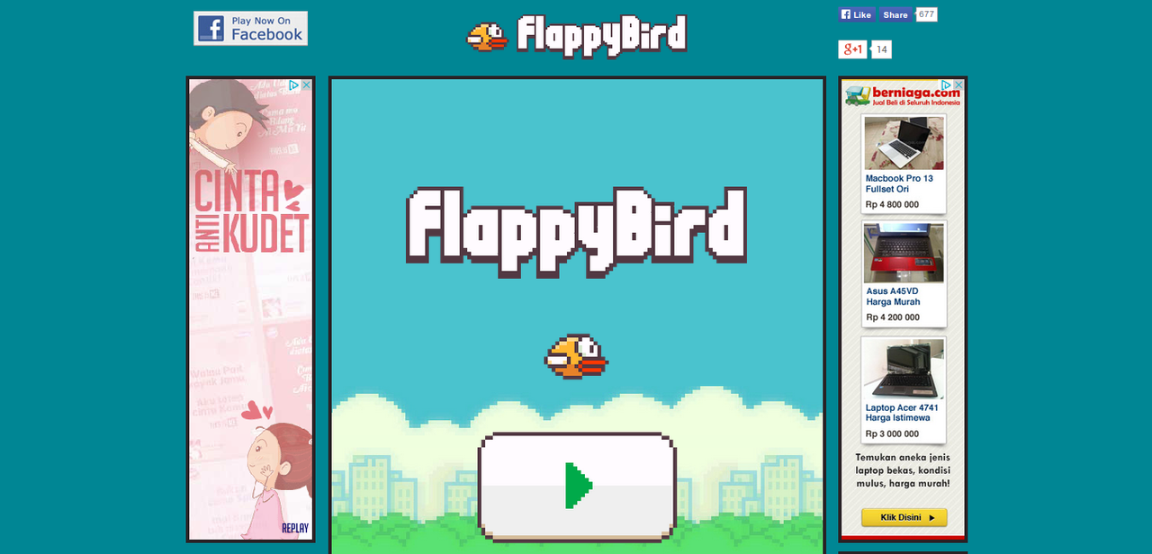 main flappy bird di pc yuk