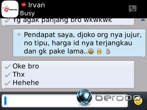 Char / ID Point Blank / PB pangkat Brigadir / Bintang 1 murni *Djoko*