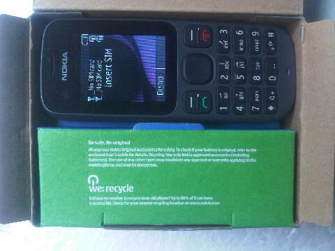 Nokia 101 Dual Sim Black Fullset like new