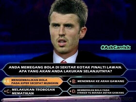 Pertanyaan-pertanyaan Konyol Pada Program #AskCarrick di Twitter