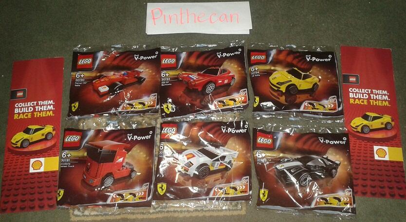 LEGO Shell Ferrari - FULLSET 1 Last Stock!!! (6pcs)