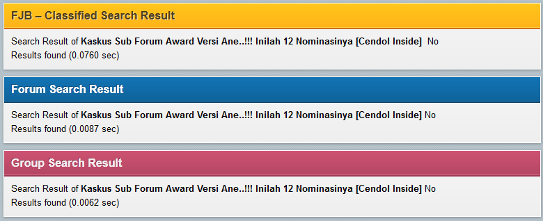 Kaskus Sub Forum Award Versi Ane..!!! Inilah 12 Nominasinya &#91;Cendol Inside&#93;