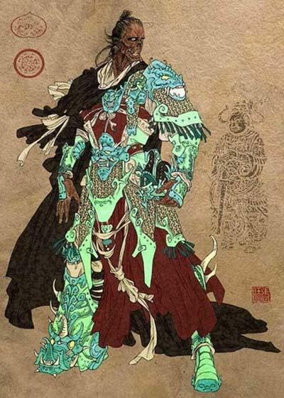 " Makhlik Penghuni Akherat ", dalam mitologi China .