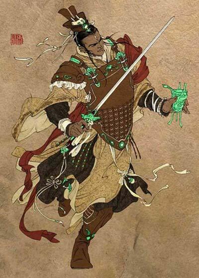 " Makhlik Penghuni Akherat ", dalam mitologi China .
