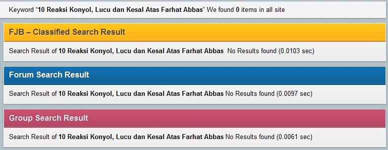 10 Reaksi Konyol, Lucu dan Kesal Atas Farhat Abbas!