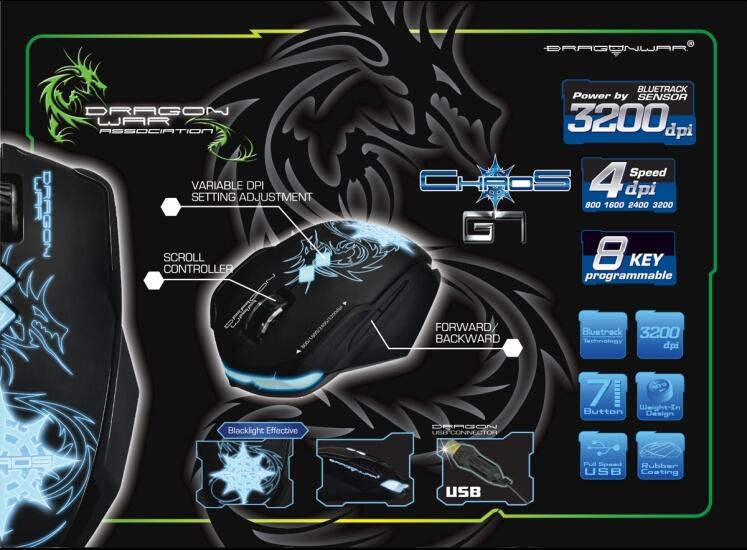 &#91;MOUSE&#93; ELEPHANT DRAGONWAR G7 CHAOS