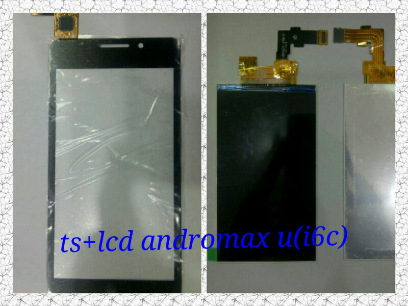 Lcd + Touchscreen andromax u (i6c)