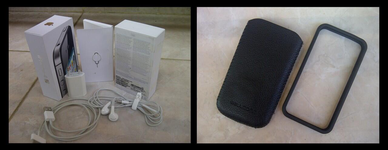 iPhone 4s 16Gb Black mulus, Garansi masih 2 bulan