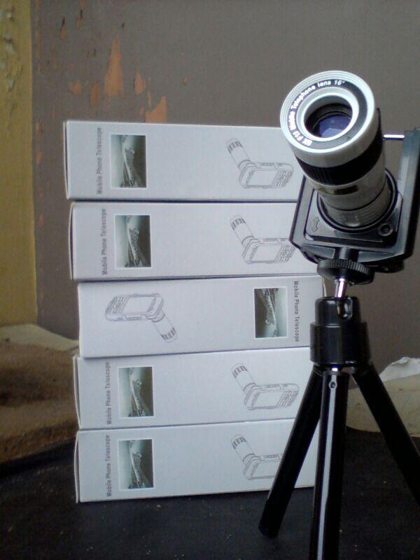 Lensa Tele 8x dan 12x Zoom