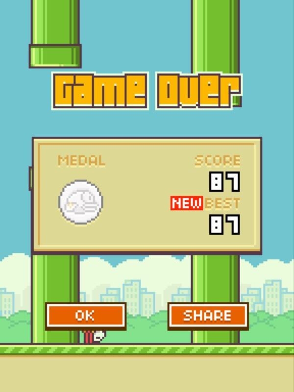 IronPants yang katanya lebih sulit dan lebih ngeselin daripada flappy bird !