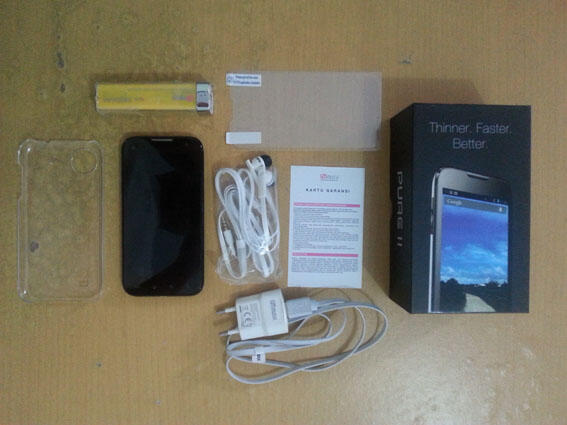 HiMax Pure II Full Set Lengkap Mulus Garansi