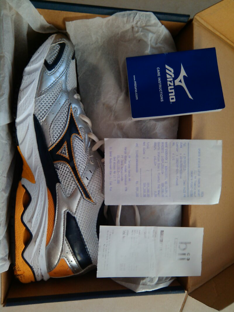 Terjual Sepatu  Running sport Volly  Mizuno  Wave Endeavor 2 