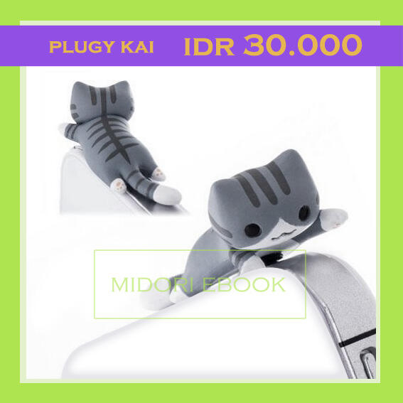 WTS Super cute cat plugy - dust plugs for your phone