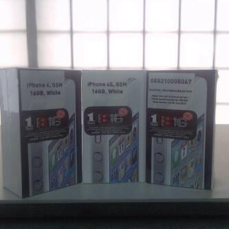 iphone 4 cdma dan iphone 4s gsm white/black 16gb original new