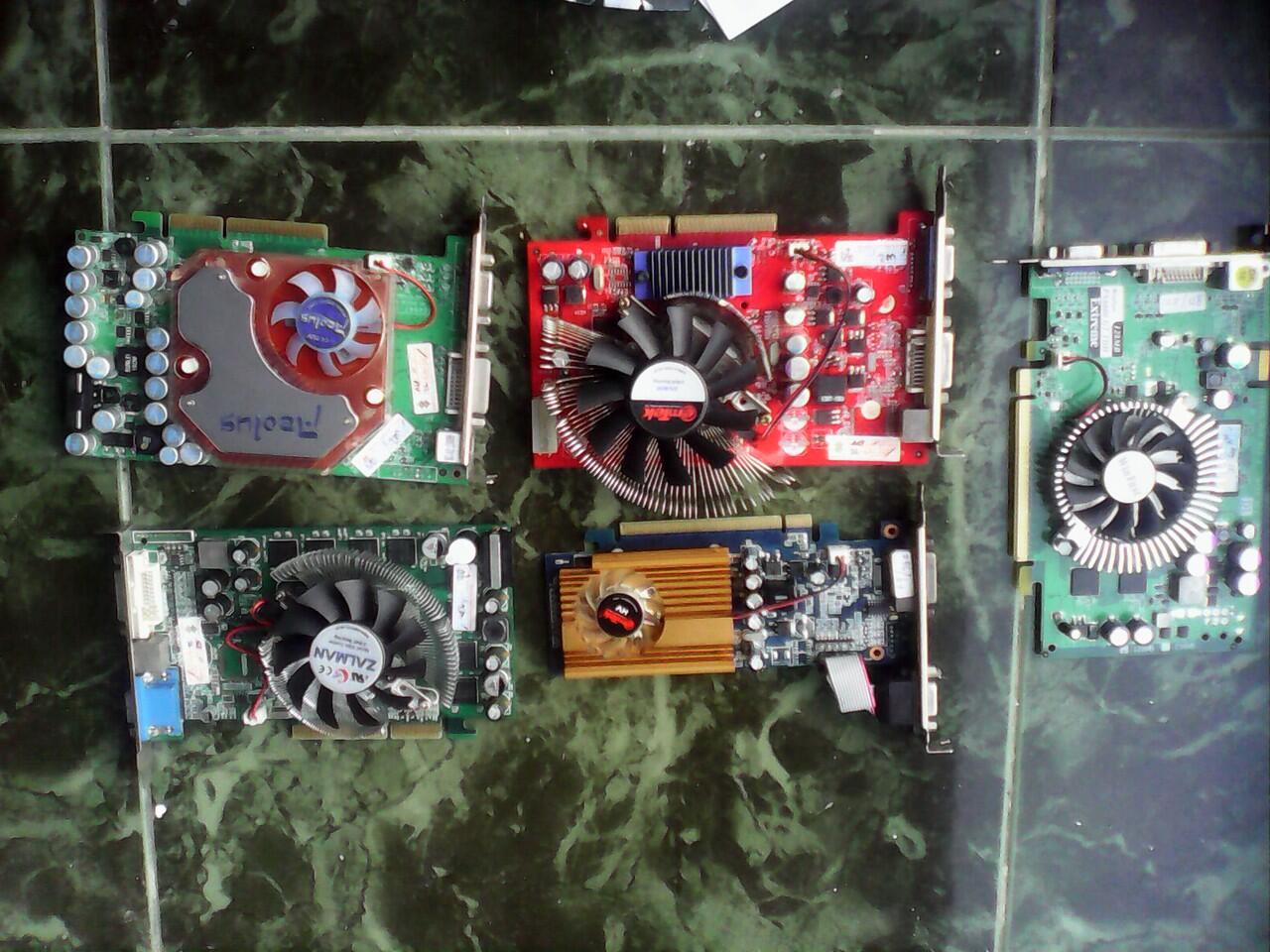 SALE Season 2: VGA 256 bit & 128 bit running well PCIE&AGP;