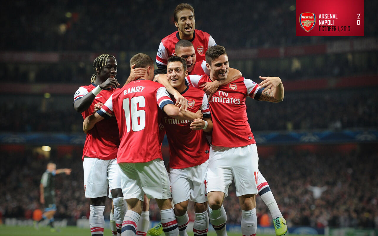 Fans The Gunners Masuk, Ada Wallpaper