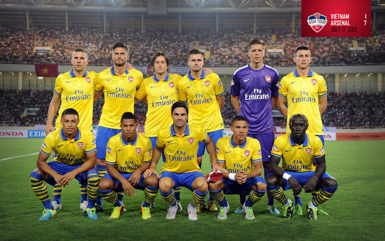 Fans The Gunners Masuk, Ada Wallpaper