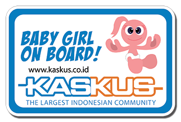 Ane persembahkan STIKER KASKUS untuk di mobil Agan dan Sista!