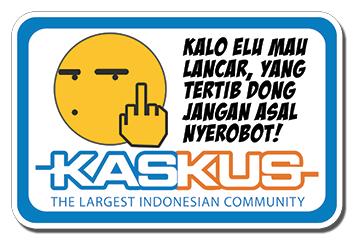 Ane persembahkan STIKER KASKUS untuk di mobil Agan dan Sista!