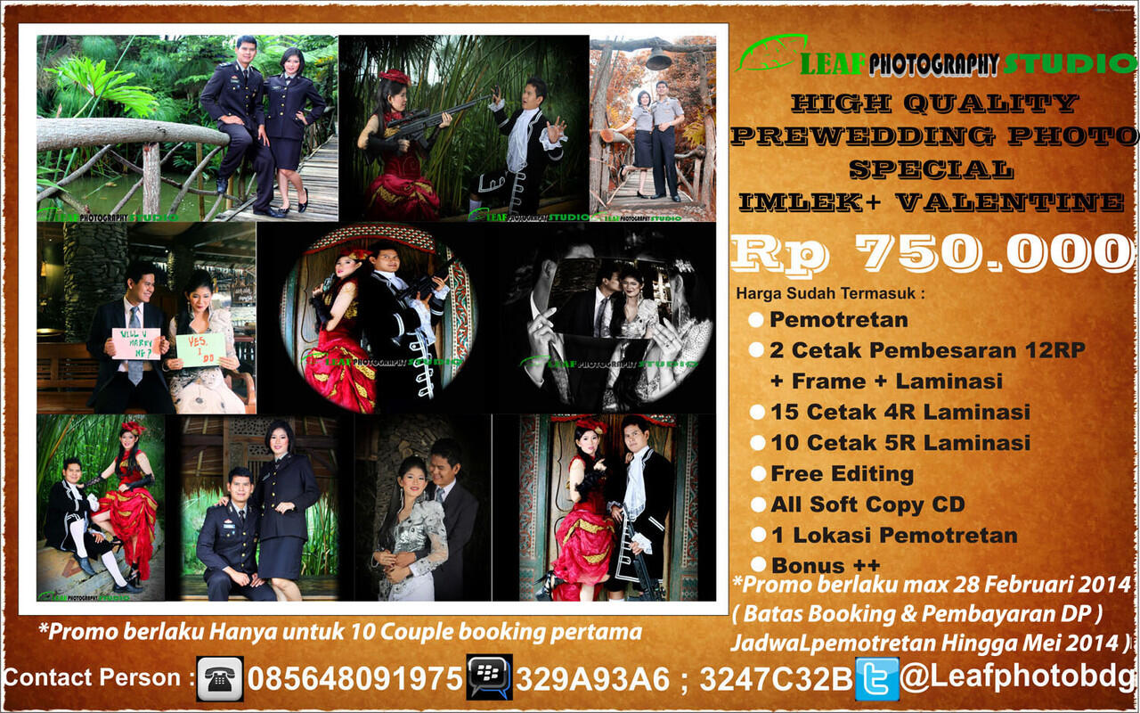 Terjual Prewedding Bandung Pre Wedding Murah Prewedding Lembang