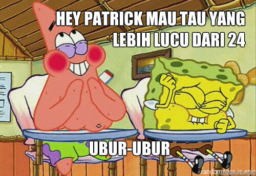 temenya spongebob gan .... hahihi