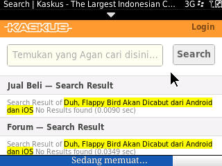 Duh, Flappy Bird Akan
Dicabut dari Android dan
iOS