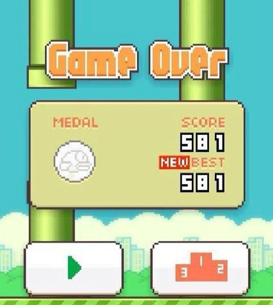 Share score game Flappy Bird agan saat ini disini