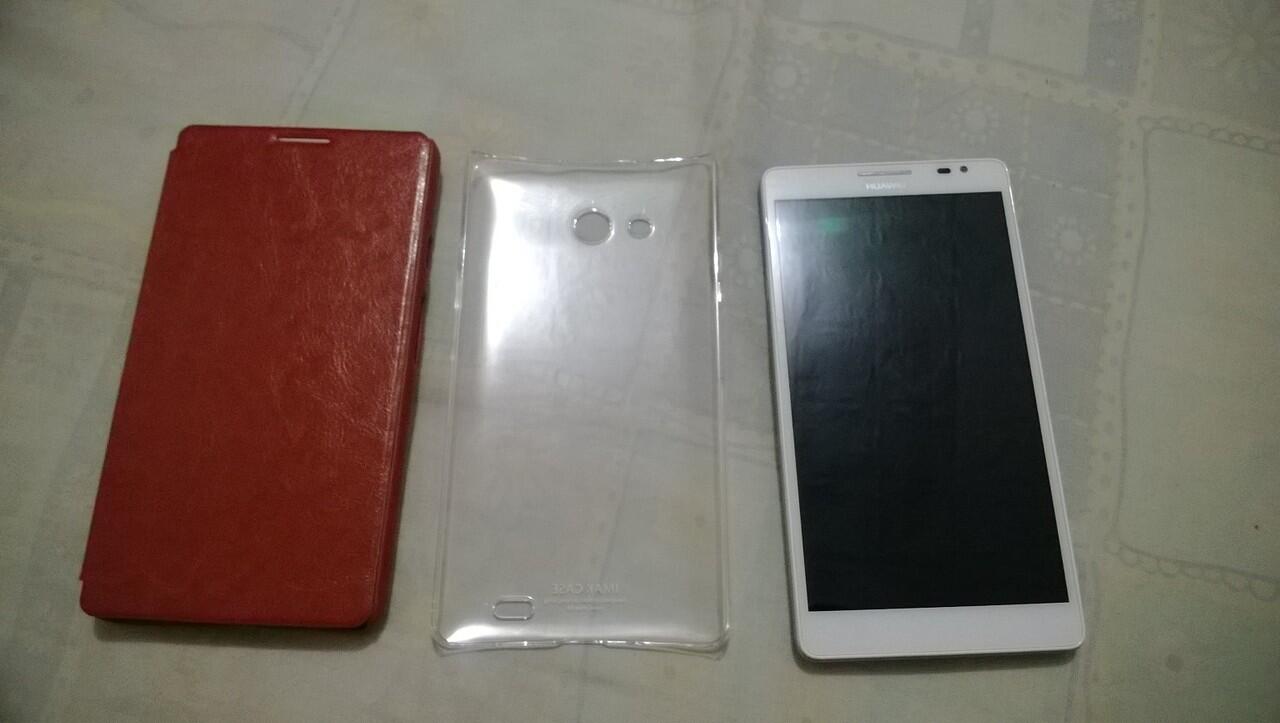 Huawe ascend Mate White Mulus