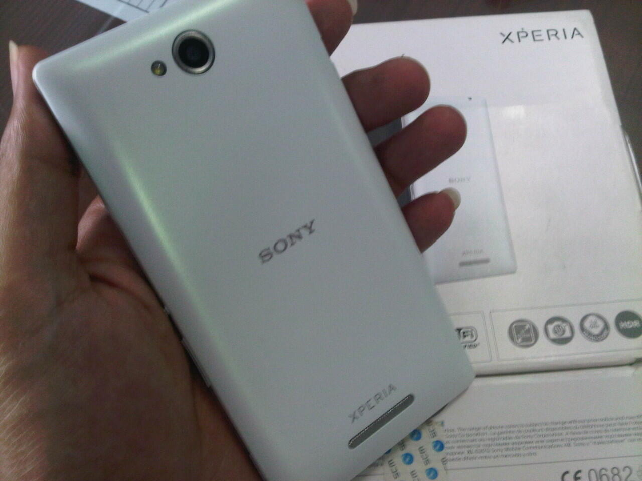 Jual Sony Xperia C C2305 Fullset Mulus Malang
