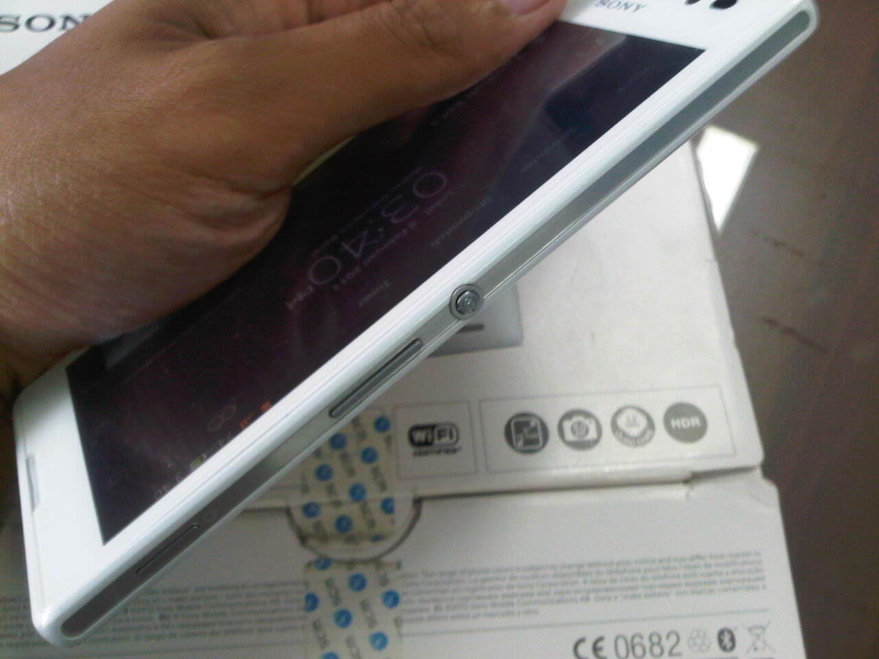 Jual Sony Xperia C C2305 Fullset Mulus Malang