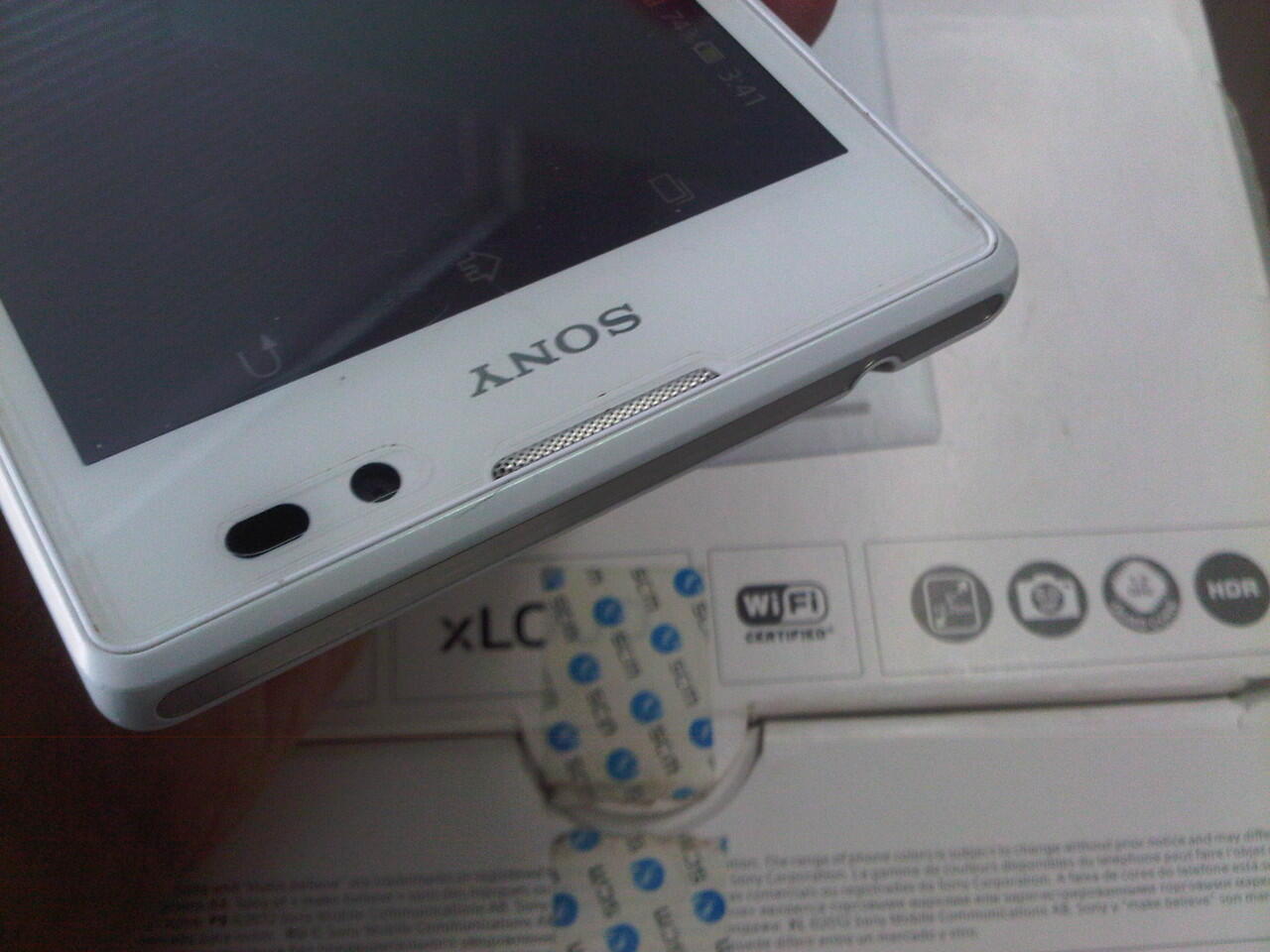 Jual Sony Xperia C C2305 Fullset Mulus Malang
