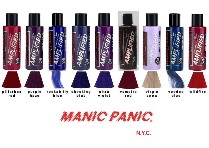 Manic Panic палитра цветов на волосах. Гель Manic Panic Dye hard Electric Banana. Tattoo Mania Manic Panic clothes. Гель Manic Panic Dye hard Purple Haze.