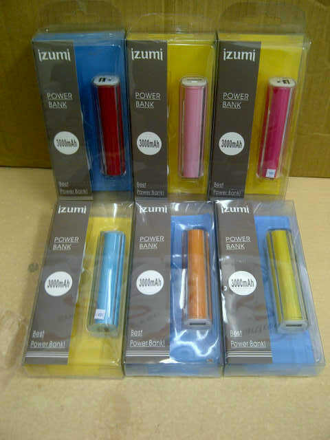 POWER BANK IZUMI 3000 MAH