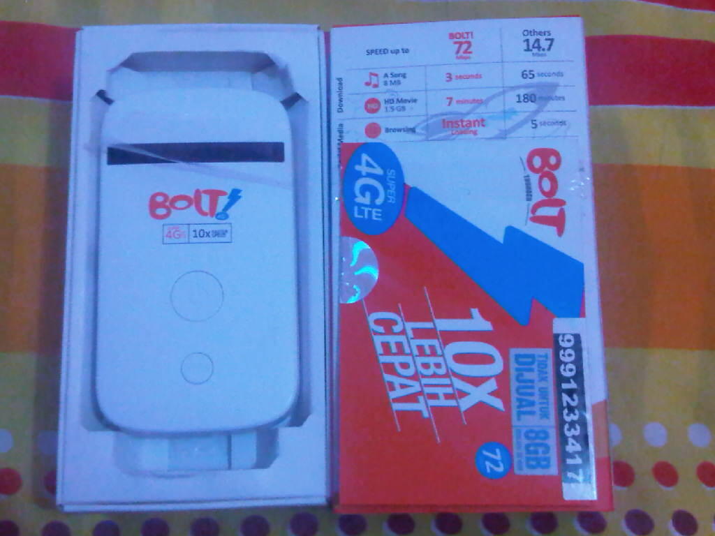 Jual Modem Wifi BOLT 4G LTE MF90