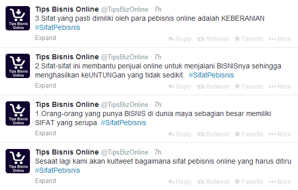 Kicauan Akun-Akun Twitter ini Akan membantu Bisnis Online Anda meraih keuntungan