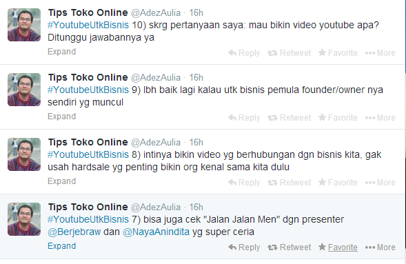 Kicauan Akun-Akun Twitter ini Akan membantu Bisnis Online Anda meraih keuntungan