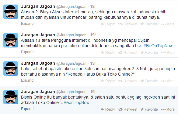 Kicauan Akun-Akun Twitter ini Akan membantu Bisnis Online Anda meraih keuntungan