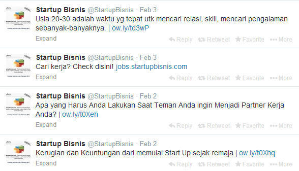 Kicauan Akun-Akun Twitter ini Akan membantu Bisnis Online Anda meraih keuntungan