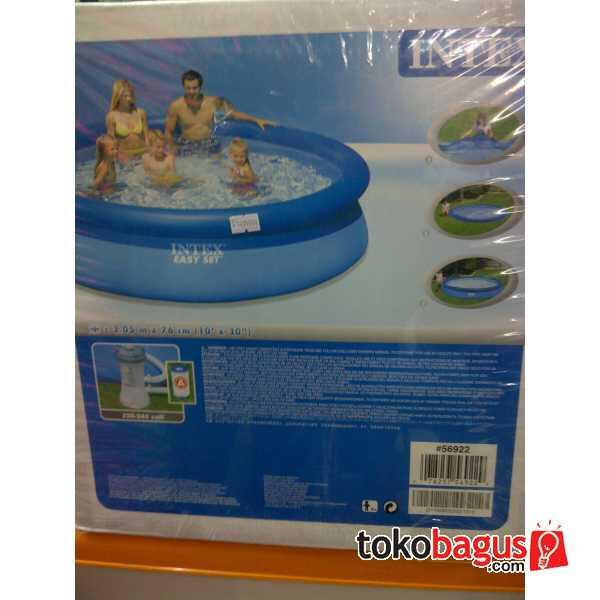 Kolam Renang Besar Easy Set Merk Intex Dgn Filter