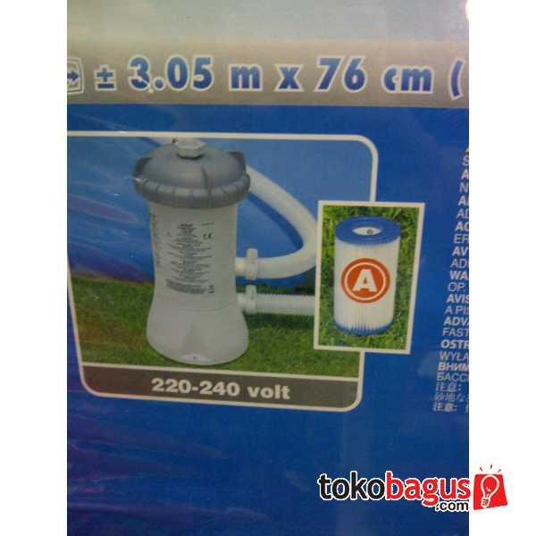 Kolam Renang Besar Easy Set Merk Intex Dgn Filter