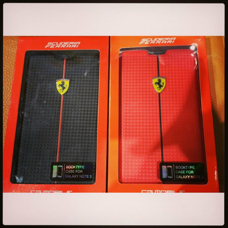 casing flip note 3 FERRARI EDITION
