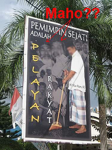 GAMBAR POSTER CALEG YANG SANGAT INSPIRATIF DAN SUPER INOVATIF
