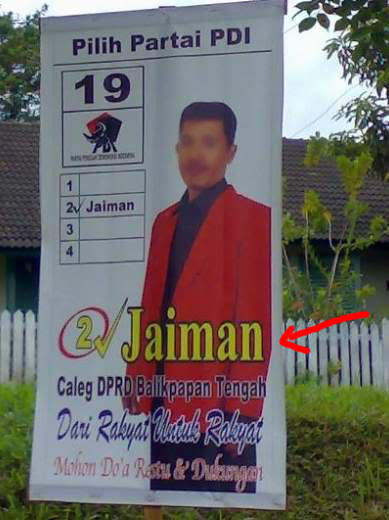 GAMBAR POSTER CALEG YANG SANGAT INSPIRATIF DAN SUPER INOVATIF