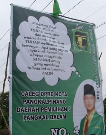 GAMBAR POSTER CALEG YANG SANGAT INSPIRATIF DAN SUPER INOVATIF
